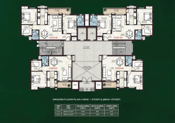 Omaxe Cassia Floor Plan